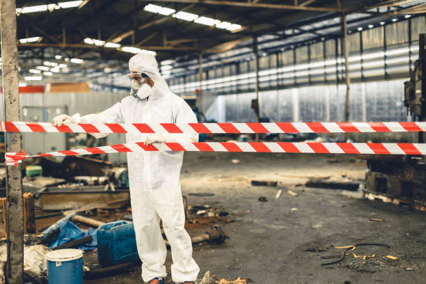 Professional Unattended Death Cleanup technician working in Maeystown, IL